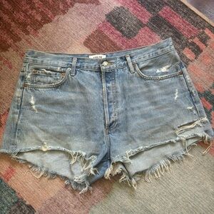 AGOLDE Parker Cut Off Short in “Swapmeet”